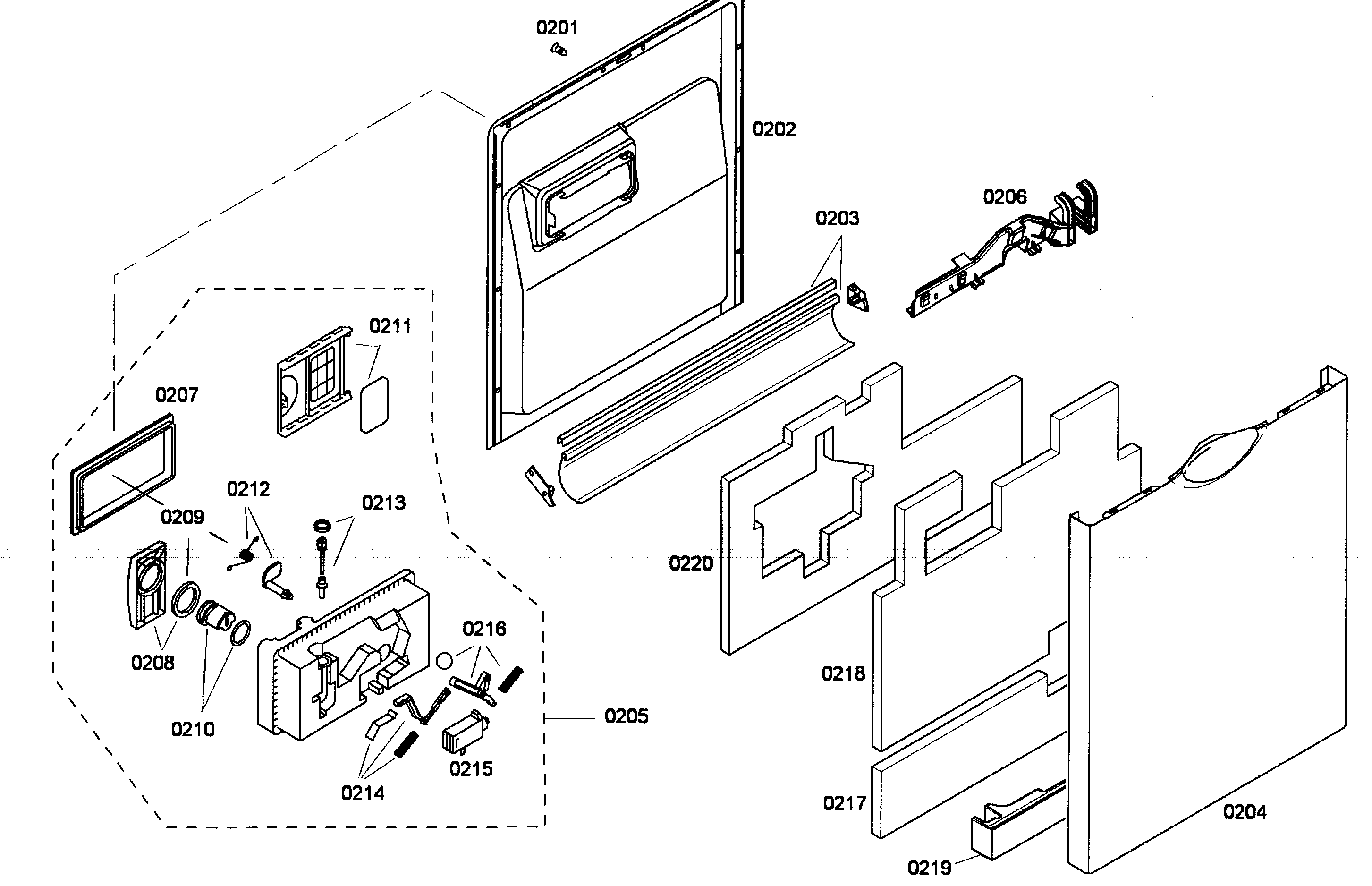 DOOR ASSY