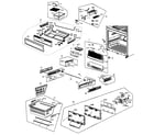 Samsung RF266AEWP/XAA-00 freezer assy diagram