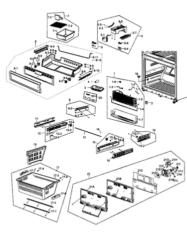 Freezer assy