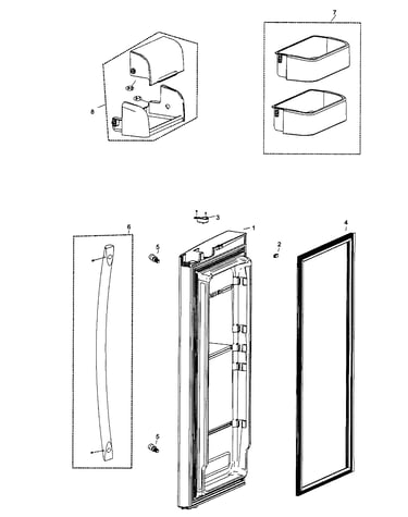 Refrig r door