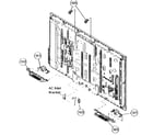 Sony KDL-40EX501 speakers diagram