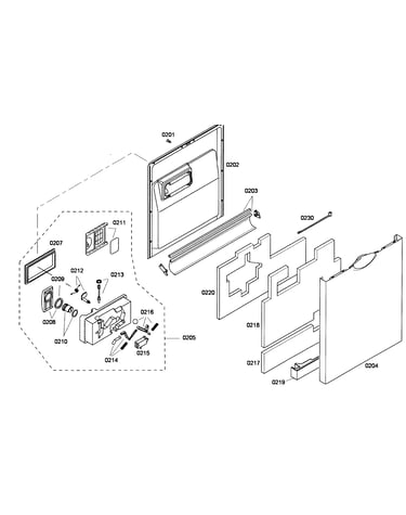 Door assy