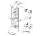 Samsung RF217ACBP/XAA-00 cabinet diagram