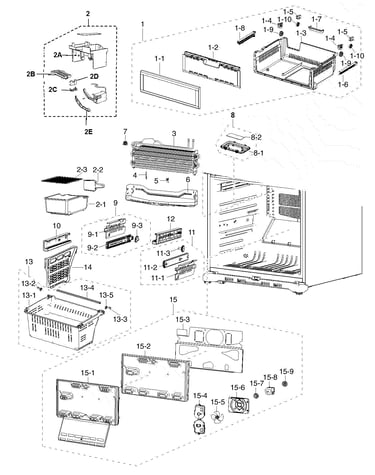 Freezer assy