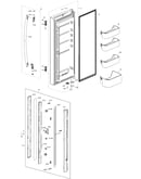 Refrig l door