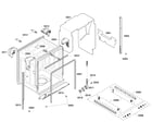 Bosch SHE43P15UC/60 cabinet diagram