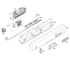 Bosch SHE44C02UC/17 panel assy diagram