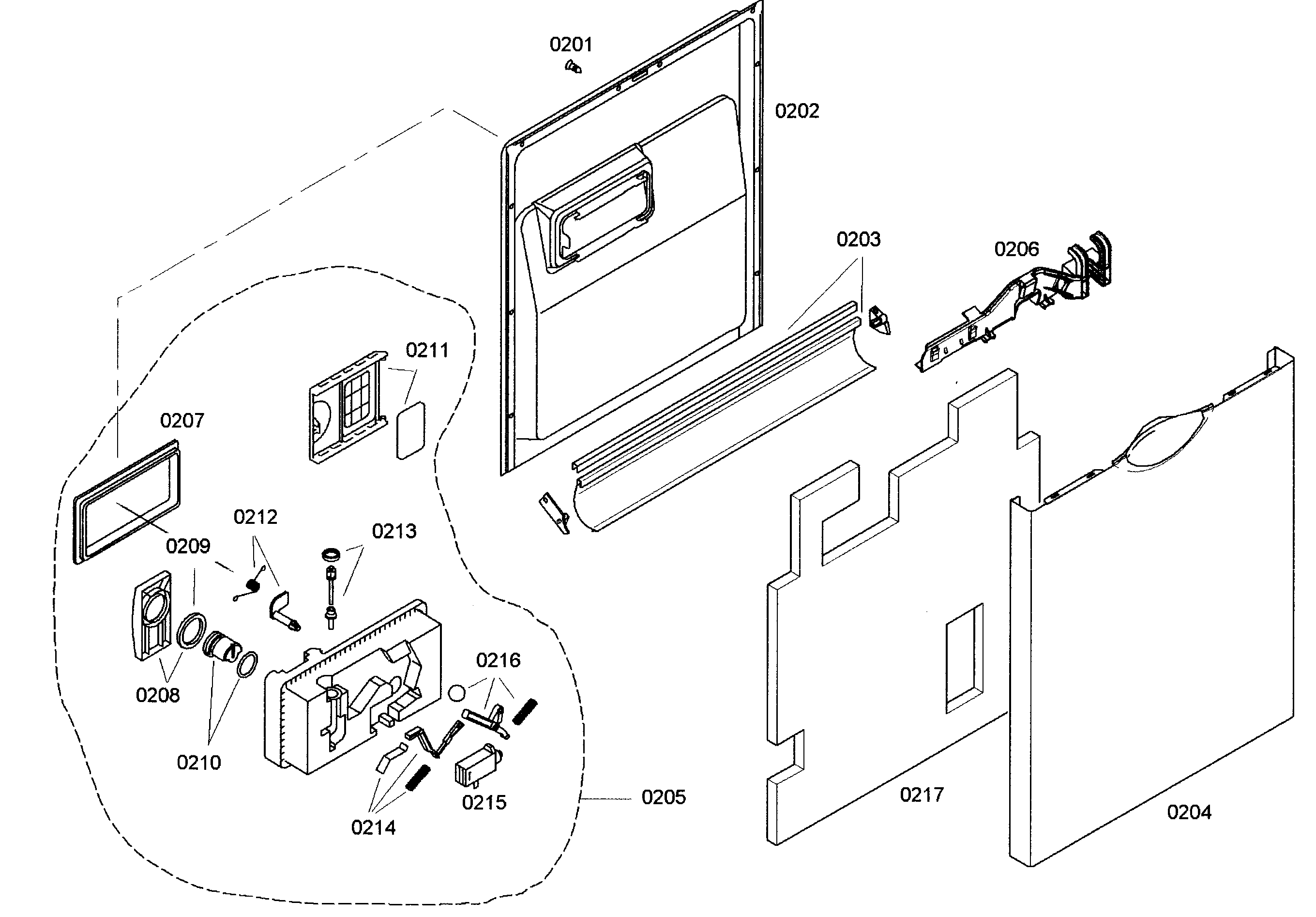 DOOR ASSY