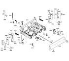 Bosch SHE44C02UC/40 base assy diagram