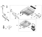 Bosch SHE44C02UC/40 baskets diagram