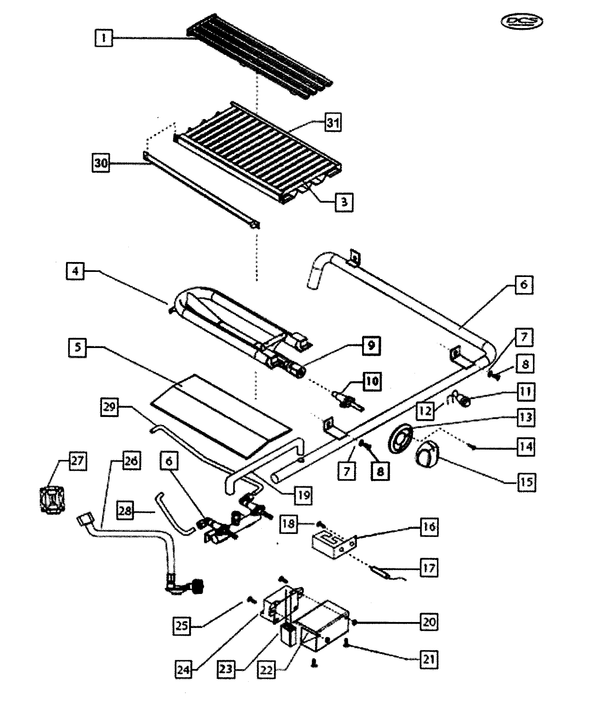Stand assy
