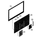 Sony KDL-46EX701 fr cabinet diagram