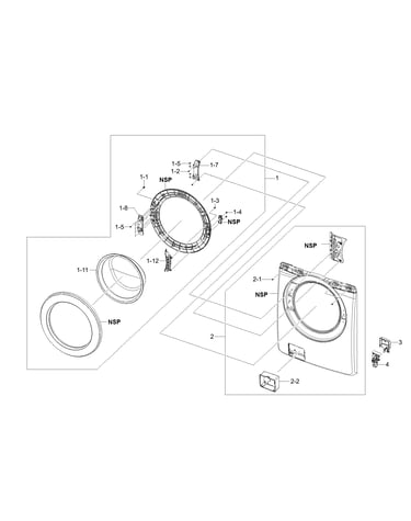 Door assy