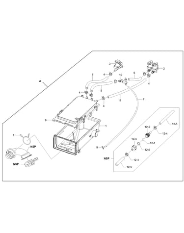 Drawer housing