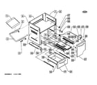 DCS BGB48-BQARN-70008A cart parts diagram