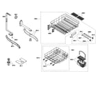 Bosch SHE44C06UC/48 baskets diagram