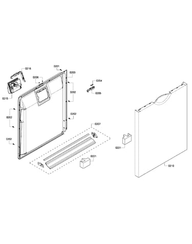 Door assy