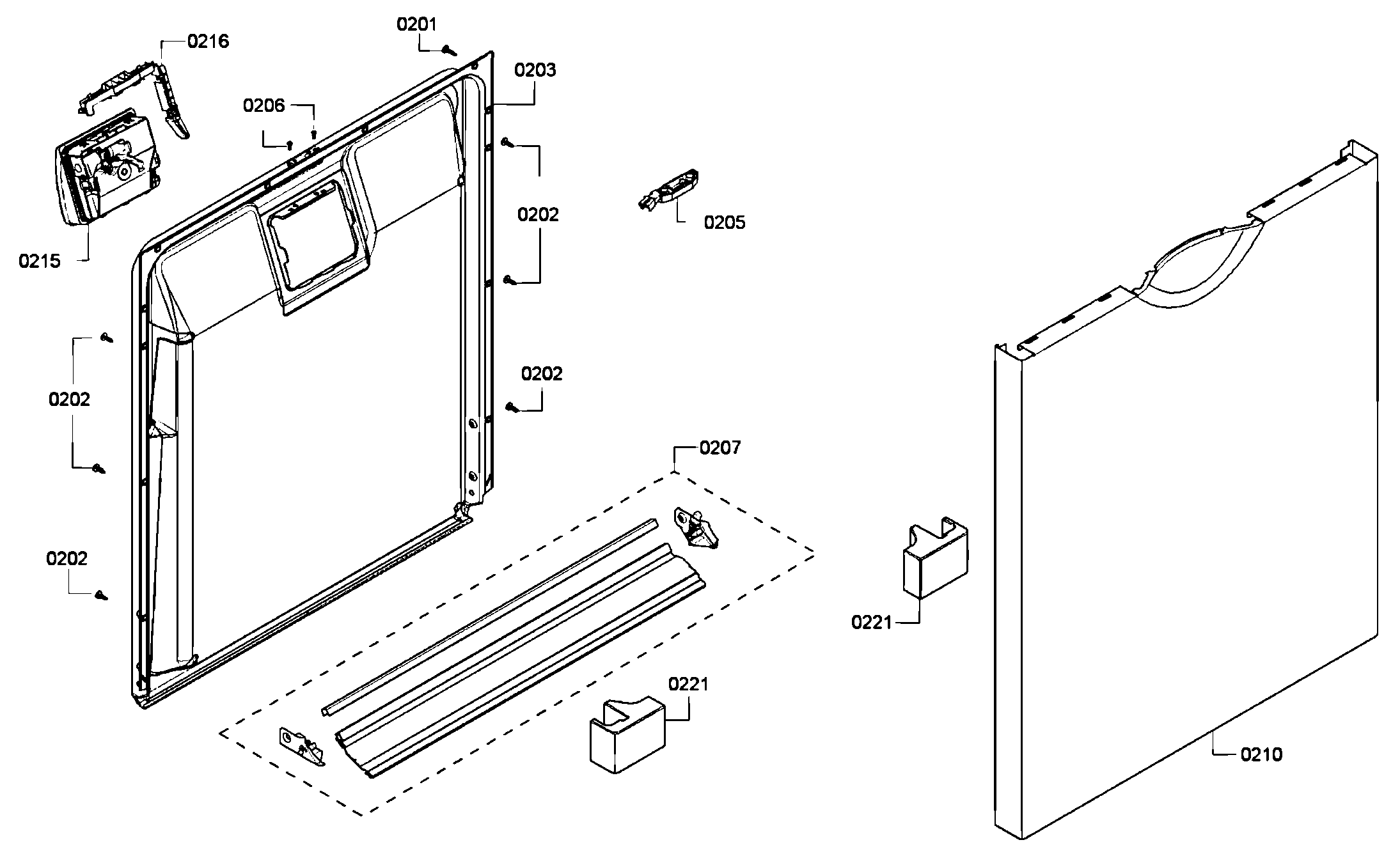 Door assy