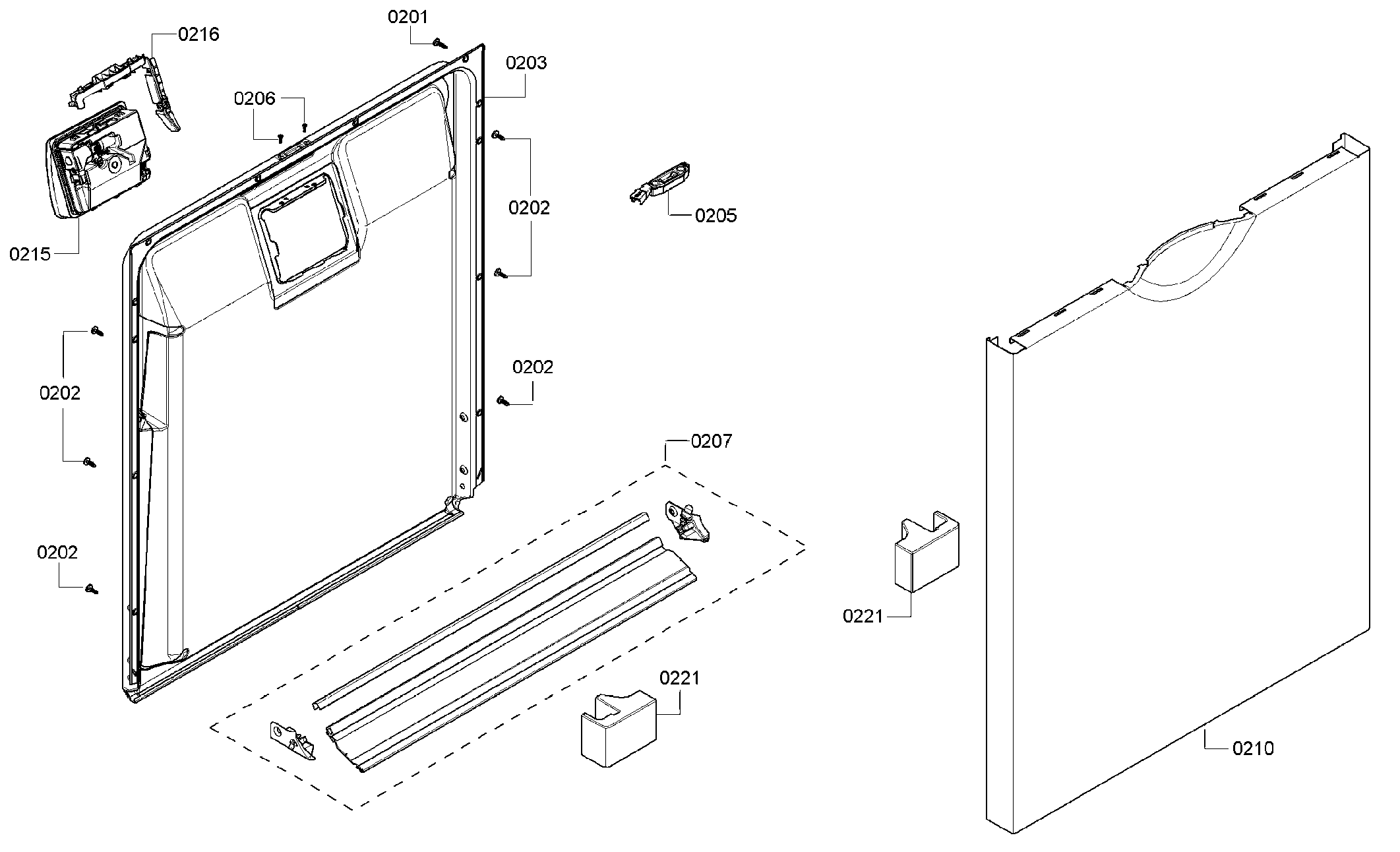 Door assy