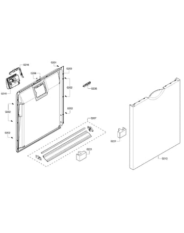 Door assy