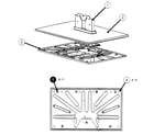 Mitsubishi LT-55154 stand diagram