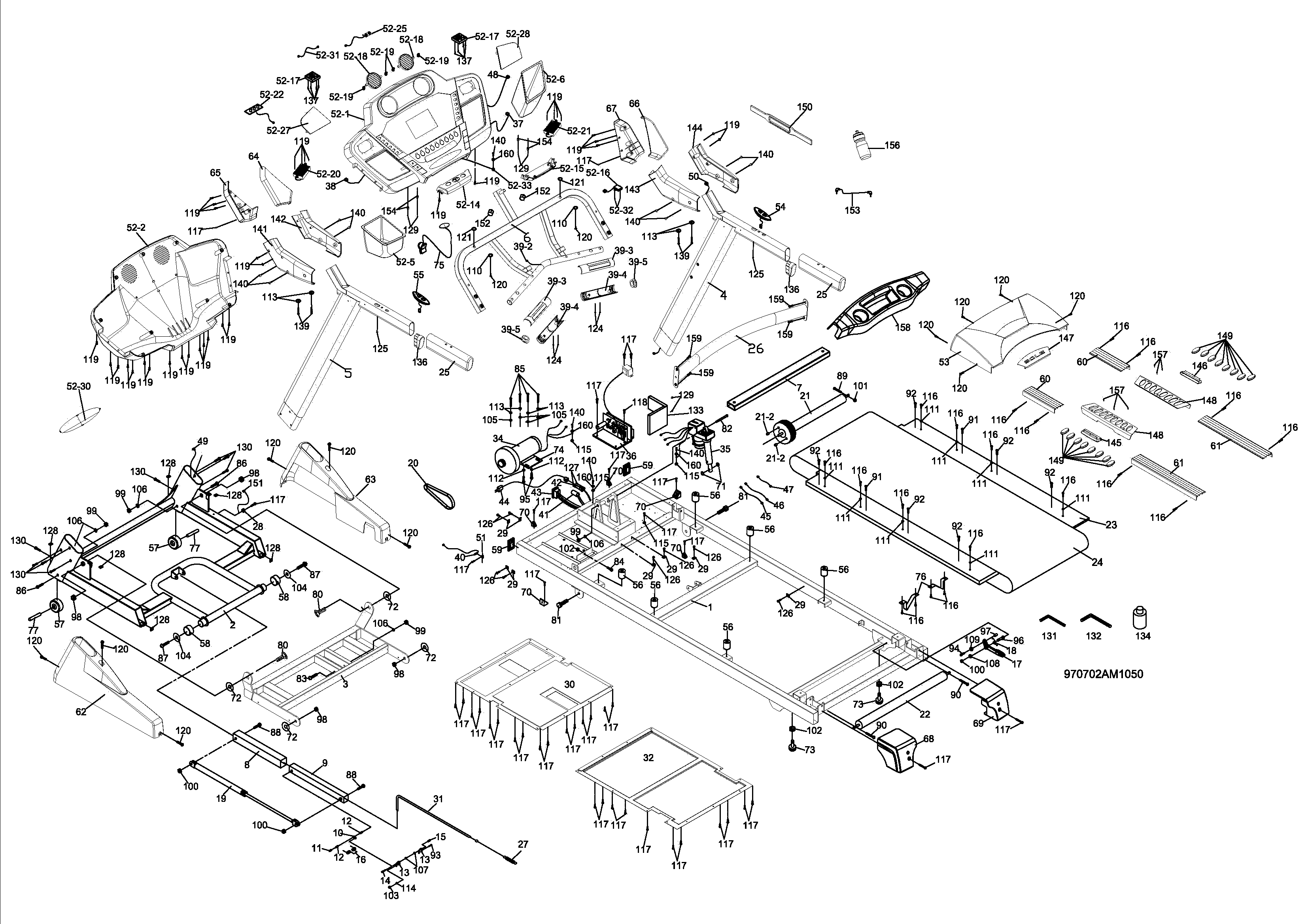 TREADMILL PARTS