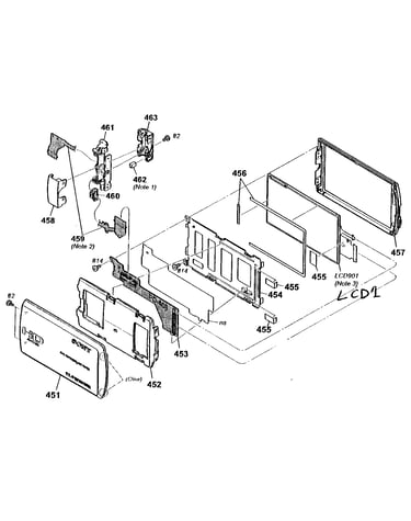 Lcd assy