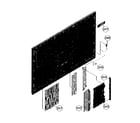 Sony XBR-52LX900 pcb's assy diagram