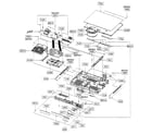 Samsung HT-C6900W/XAA cabinet parts diagram