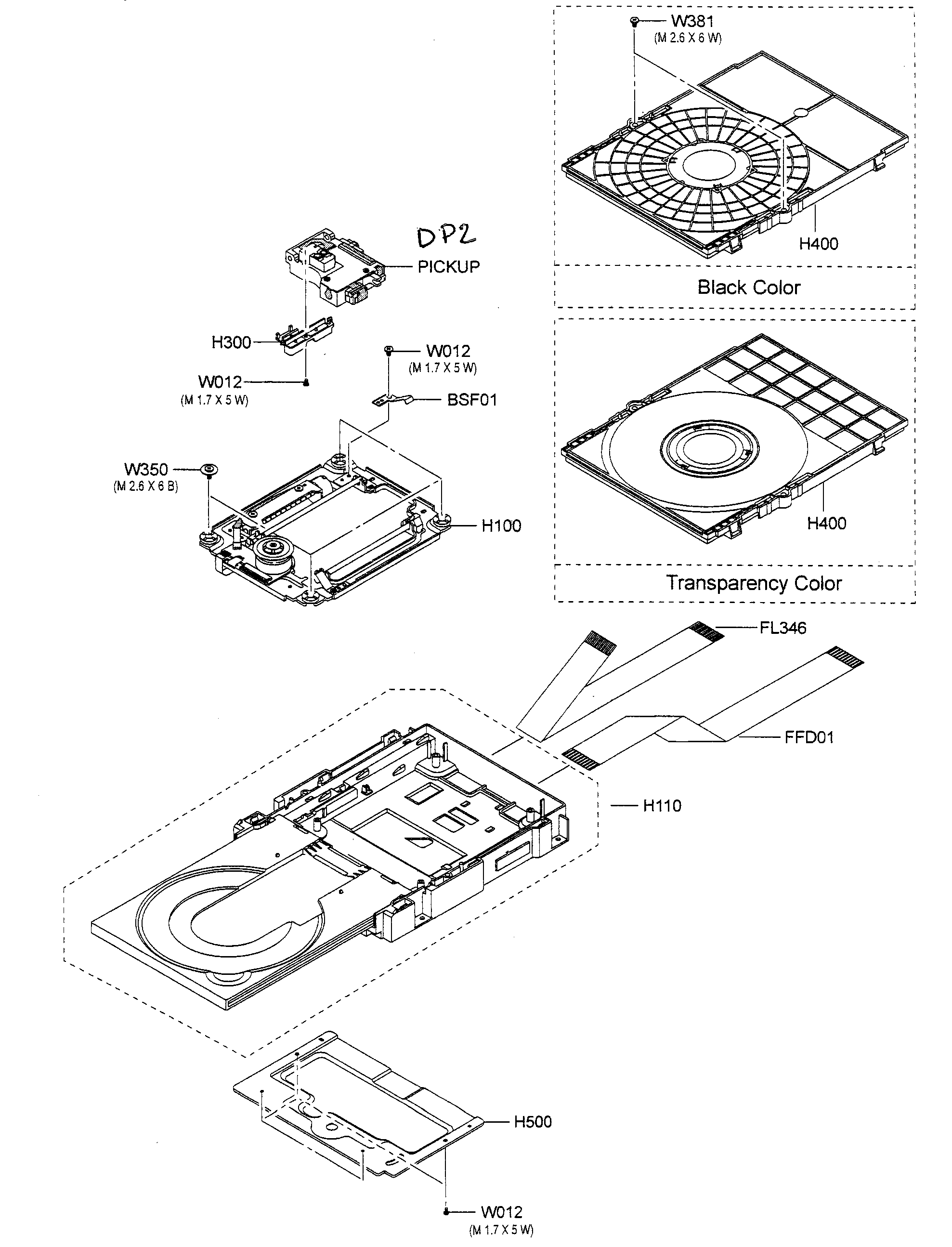 Deck assy