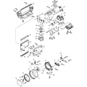 Panasonic HDC-HS700P frame assy 1 diagram