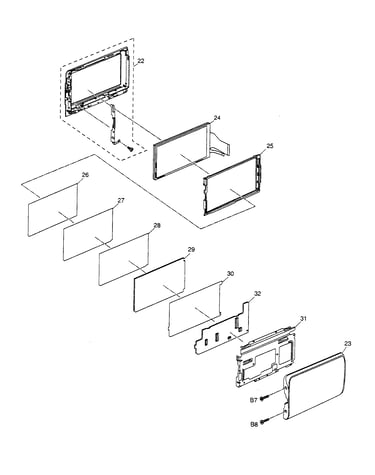 Lcd assy