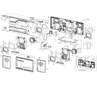 Panasonic SC-HC40P rear cabinet diagram