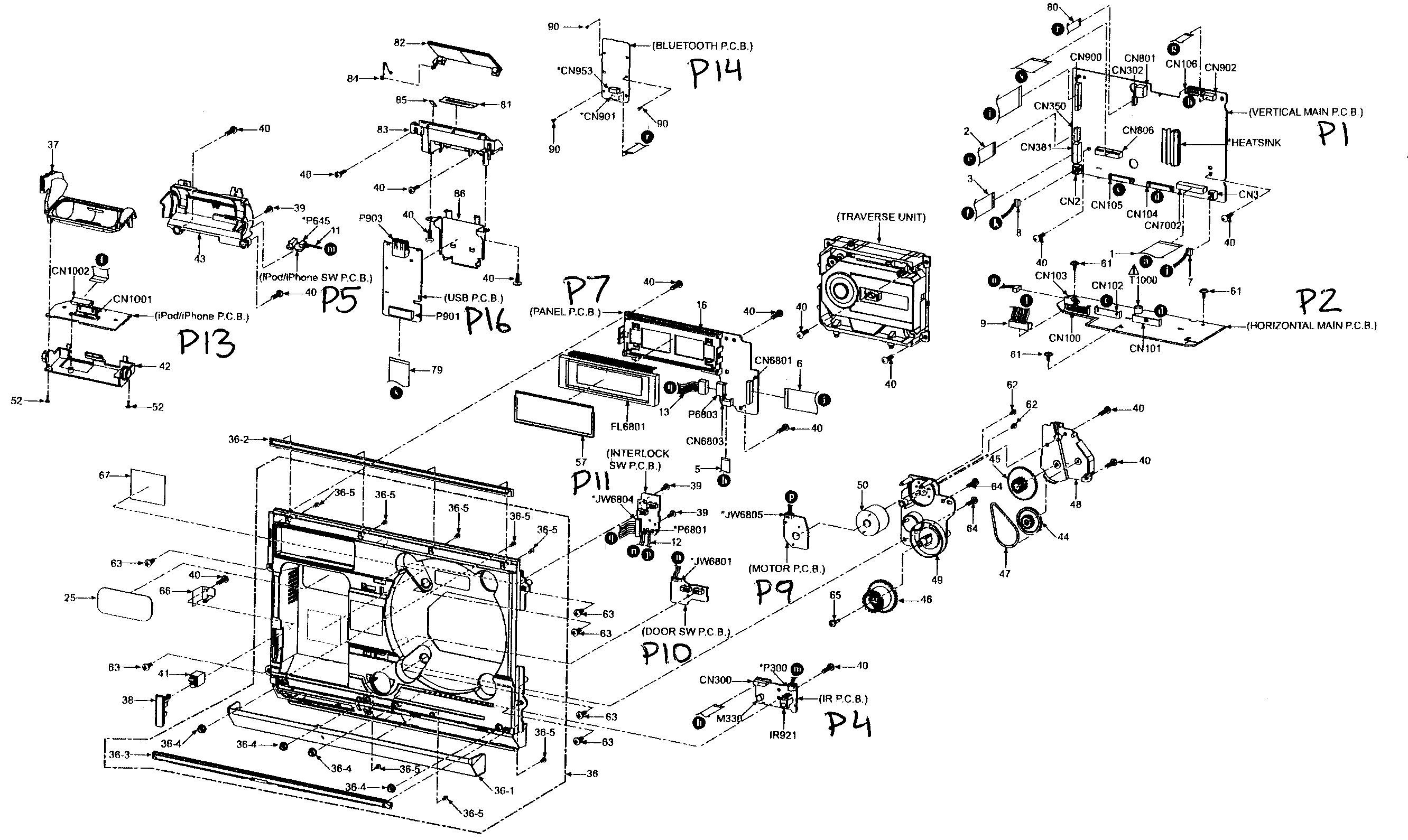Front cabinet