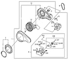 Samsung DV520AEW/XAA motor diagram