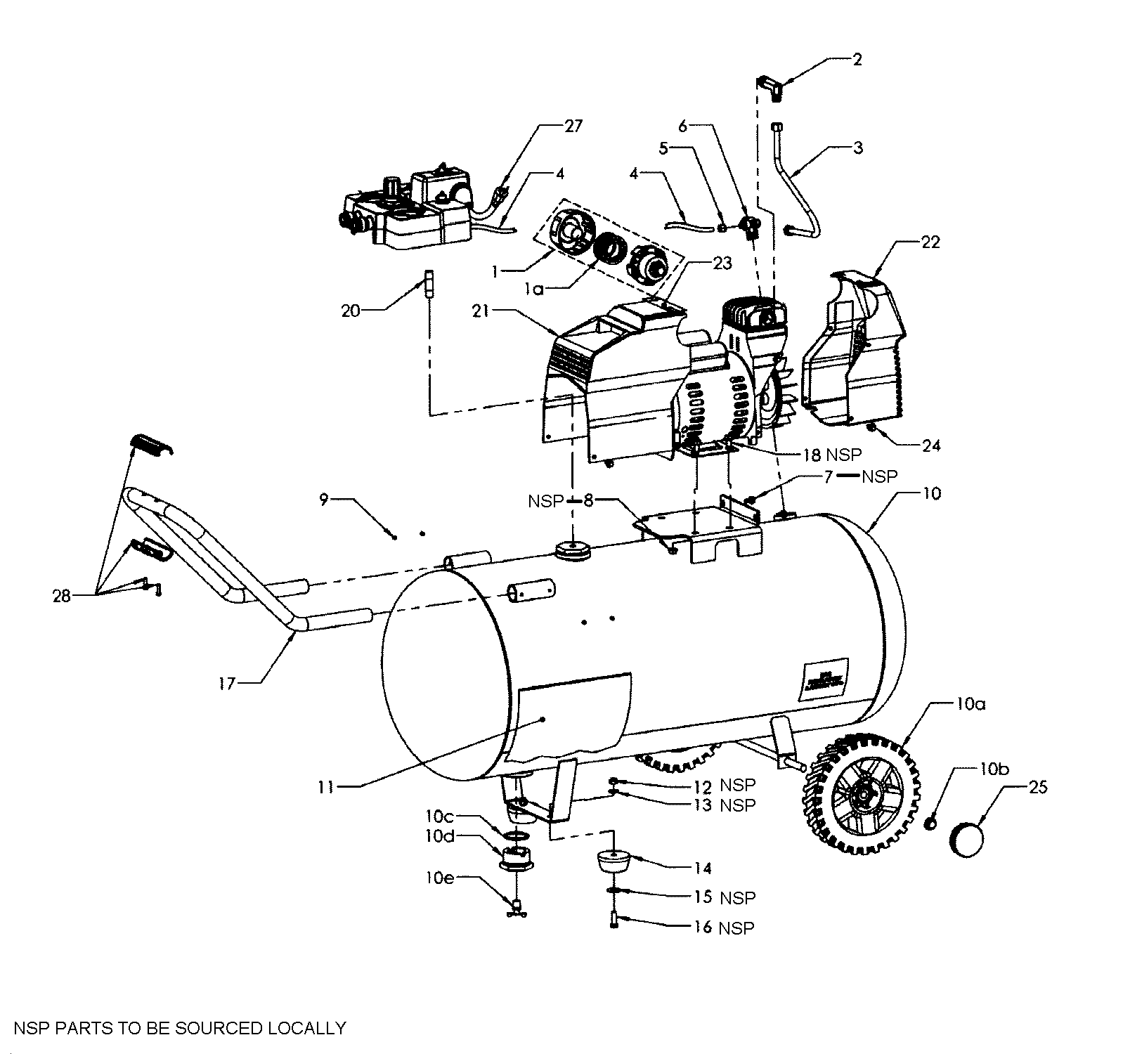 Tank assy