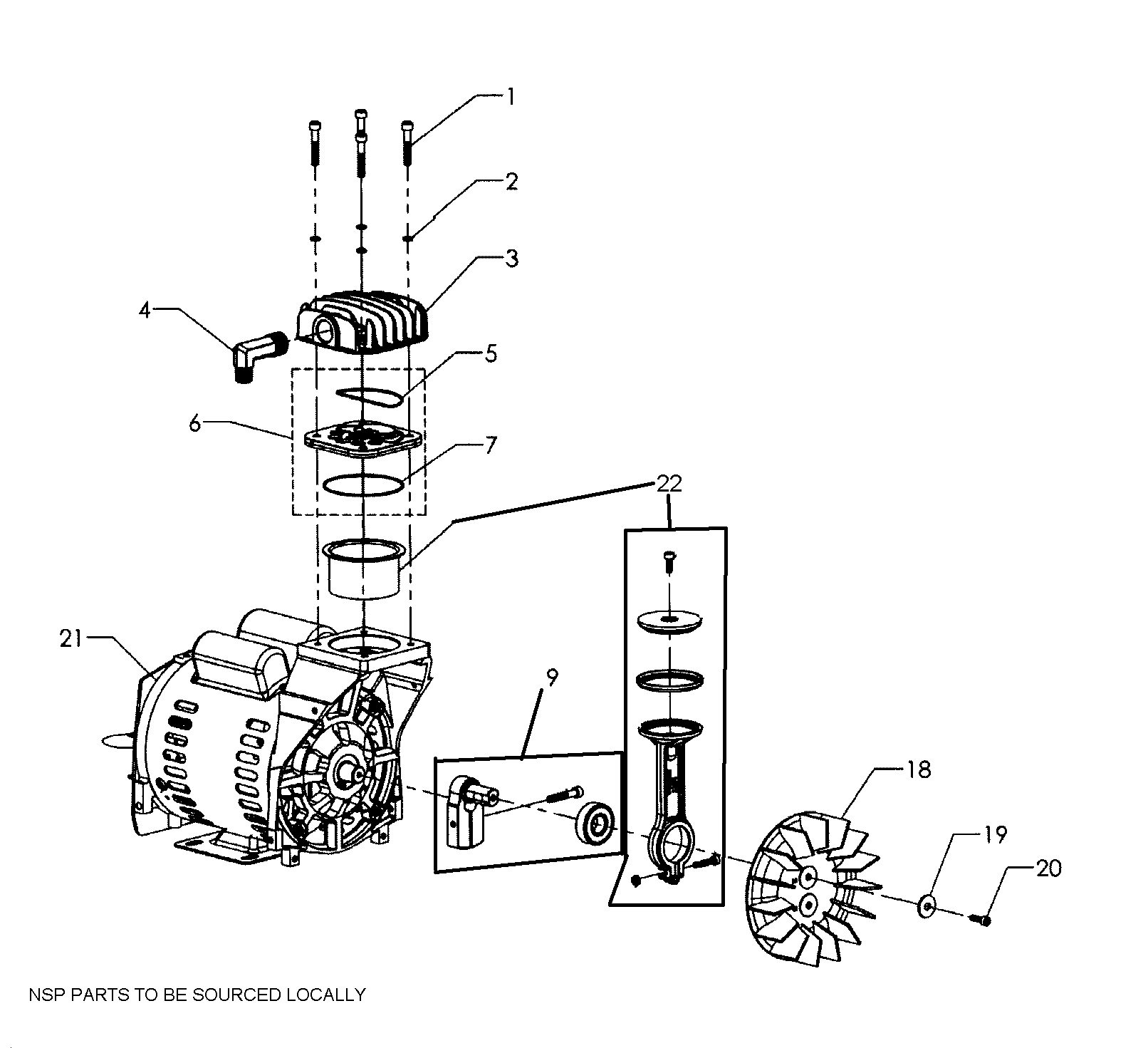 Pump assy
