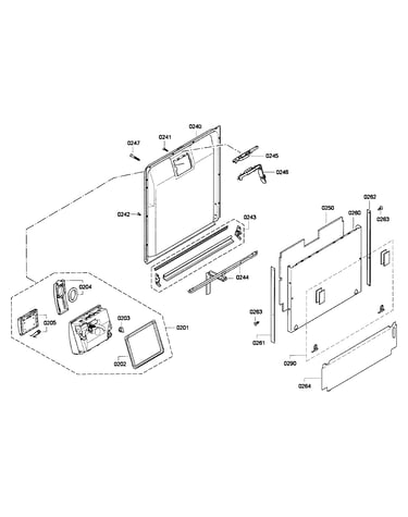 Door assy