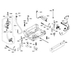 Thermador DWHD650GPR/18 base assy diagram