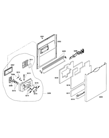 Door assy