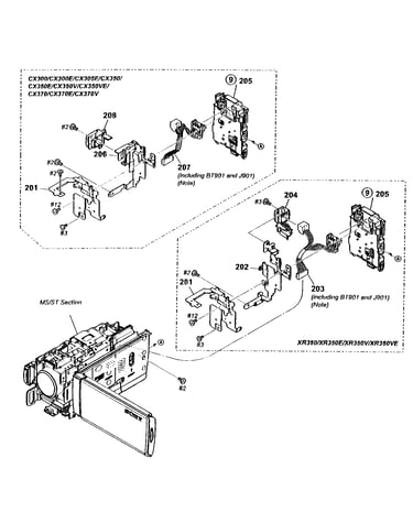 Rear assy