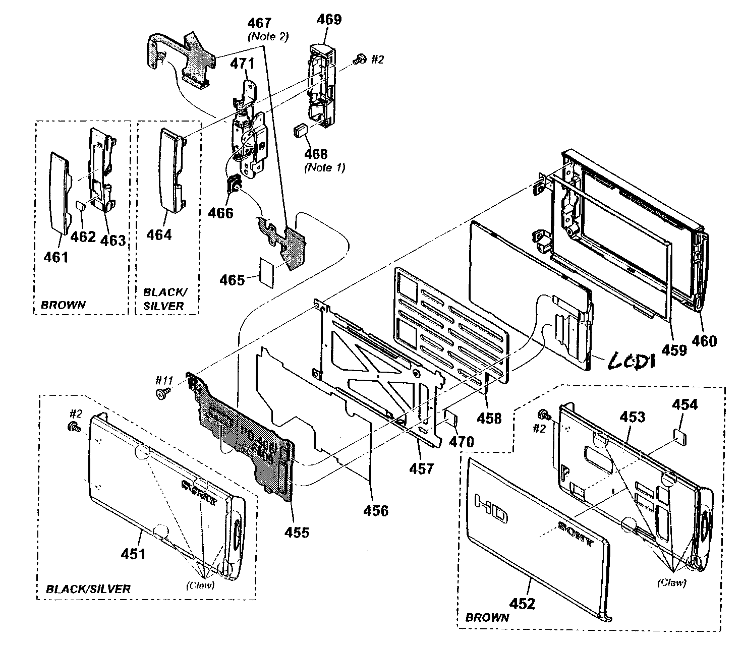 Lcd section