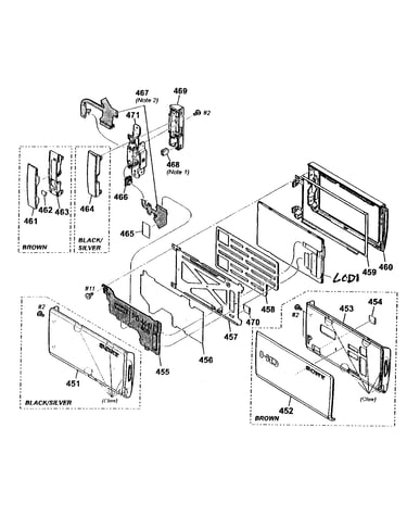Lcd section
