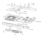 Sony BDP-S370 cabinet assy diagram