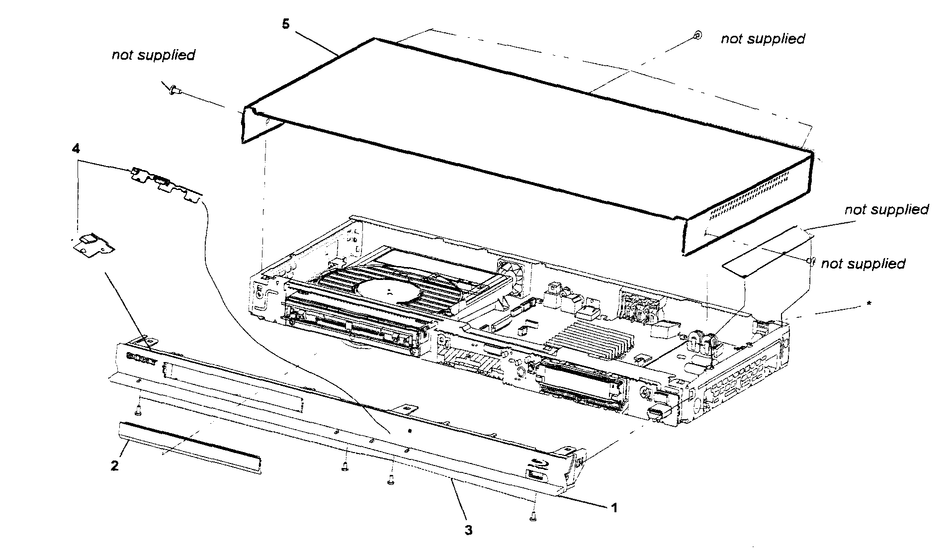 Case assy