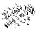Black & Decker BWE15A cabinet parts diagram