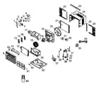 Black & Decker BWM05A cabinet parts diagram