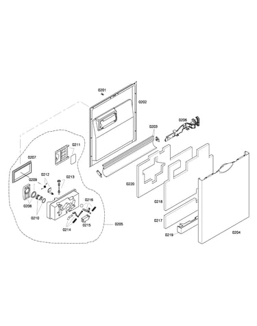 Door assy