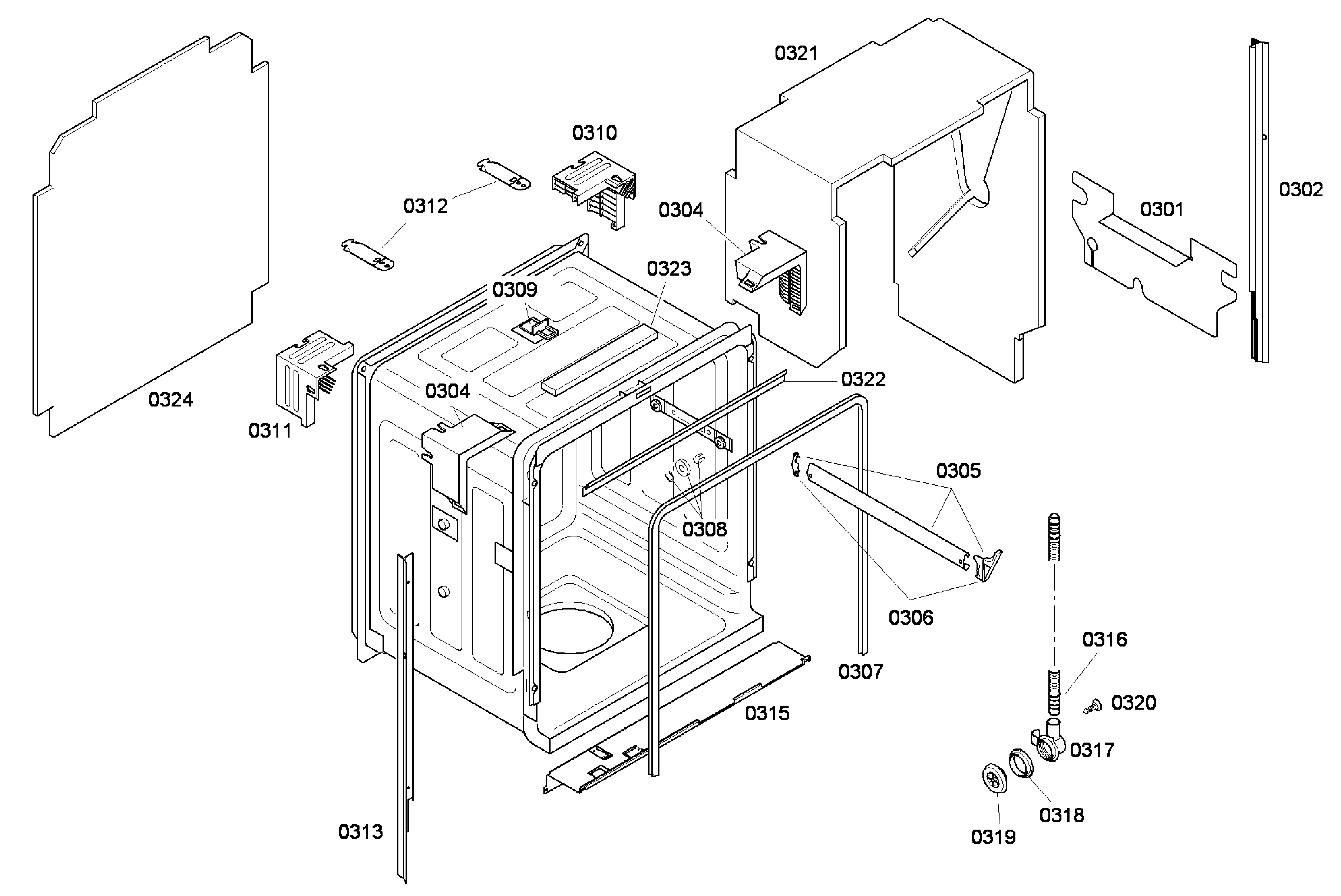 CABINET ASSY