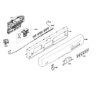 Bosch SHE45M02UC/52 control panel diagram